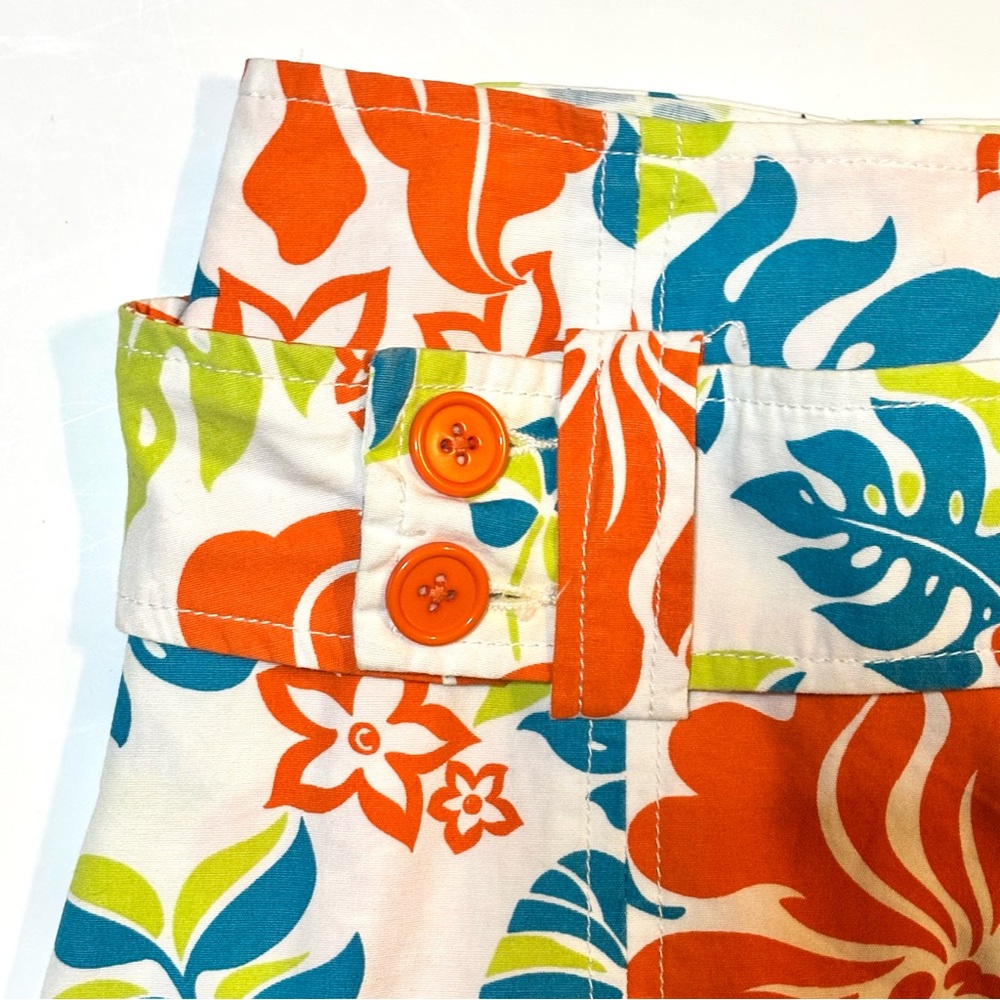 Herman Geist Tropical Floral Skort 6 - Picture 4 of 9